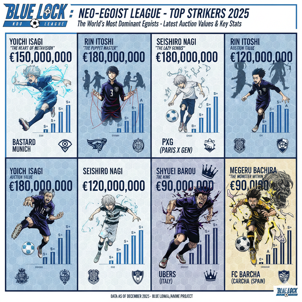 blue lock characters