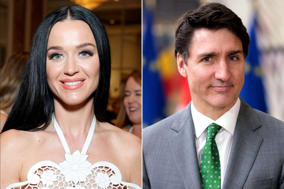 trudeau katy perry